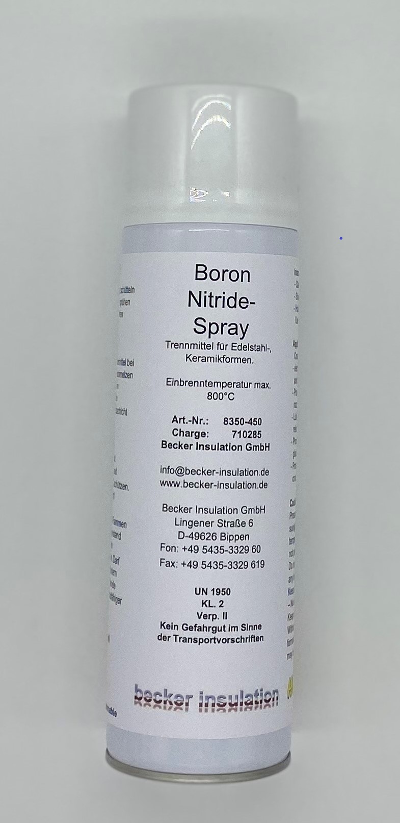 Boron-Nitridespray 500ml Spraydose