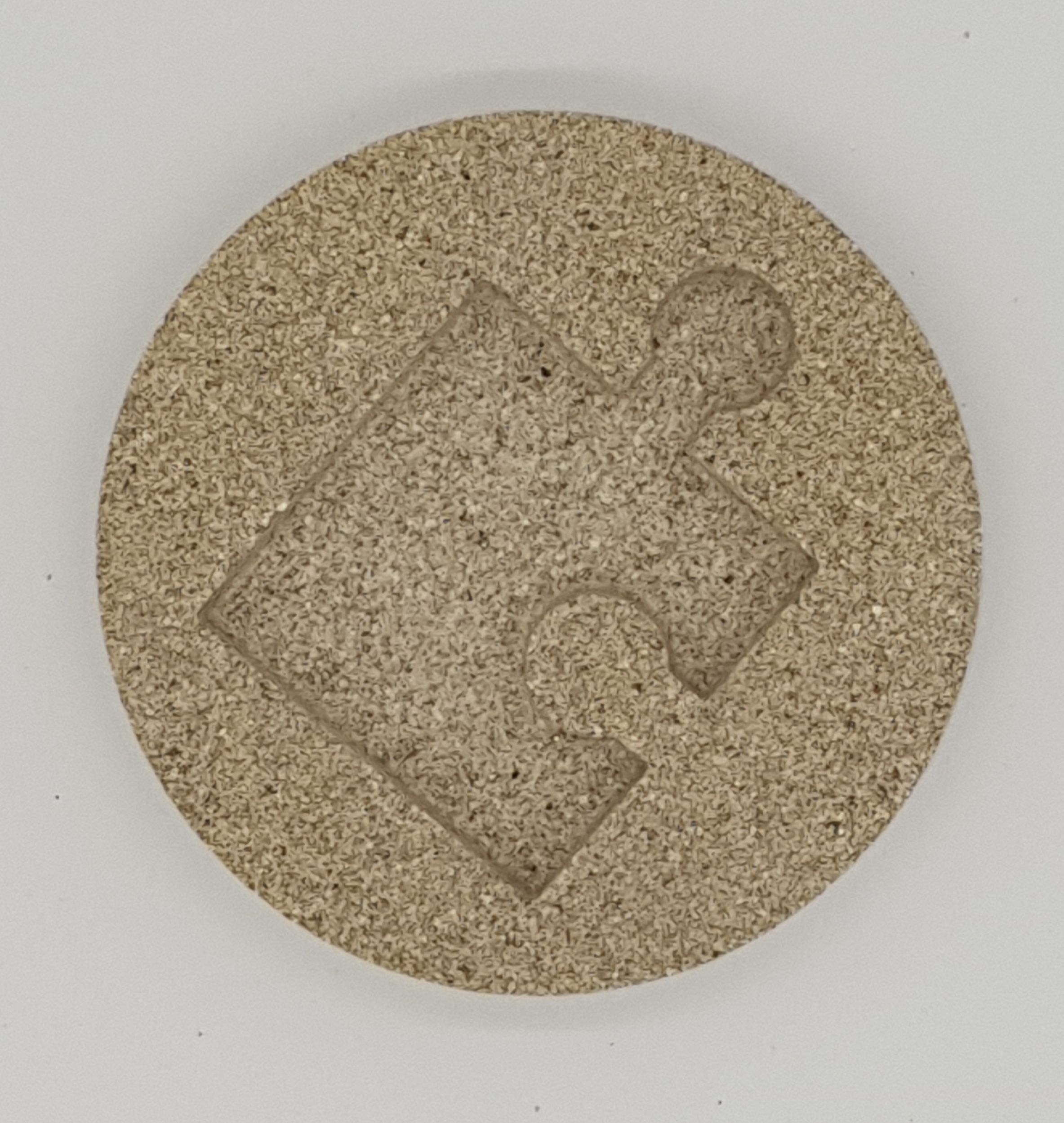 Vermiculiteform Puzzleteil