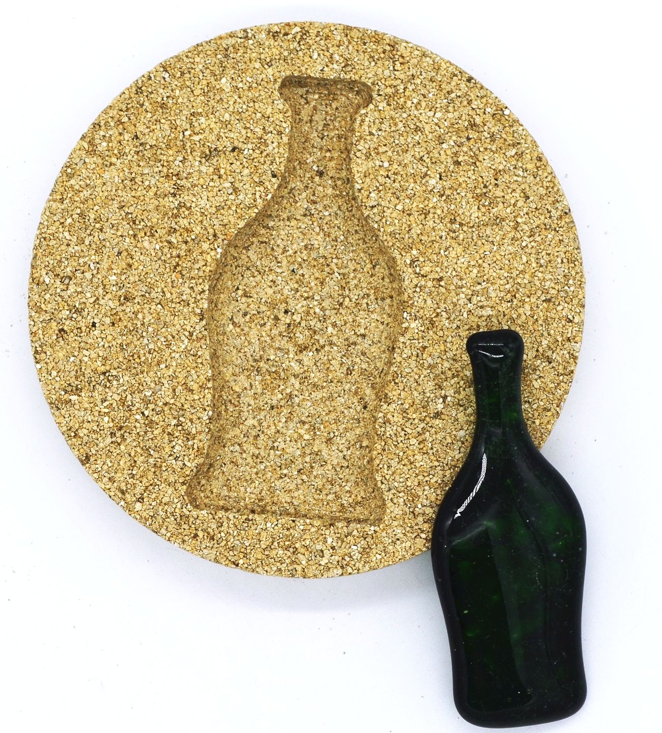 Vermiculiteform Flasche